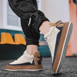 Men Sneakers Fashion Trend Luxury Brand Casual Flat Shoes Vulcanize Shoe Male Outdoors Non-slip wear-resistant Hiking Shoes 2023