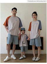 Summer Vacation Wear Father Mother Kids Family Clothing Sets Tshirt Shorts 2PCS Family Look Outfits Couple Child Costume Suit - Mein Shop