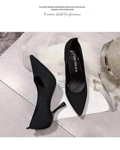 Comemore Comfortable Stilettos Dress Women&