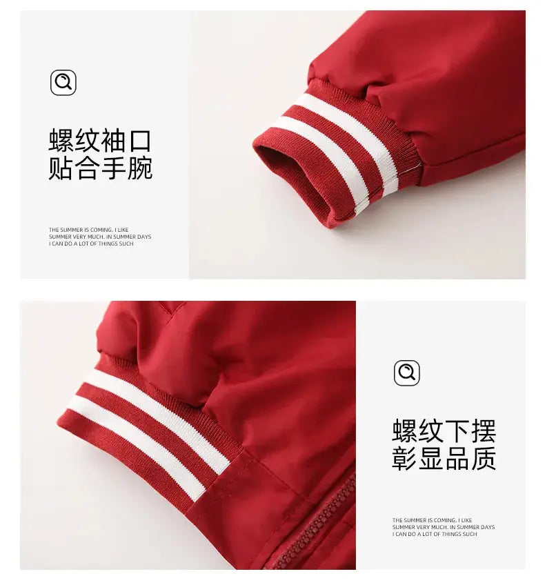 Winter Family Warm Coat Fashion Parent-child Matching Clothes Mom Dad Baby Clothing Korean Father Mother Son Daughter Thick Coat - Mein Shop