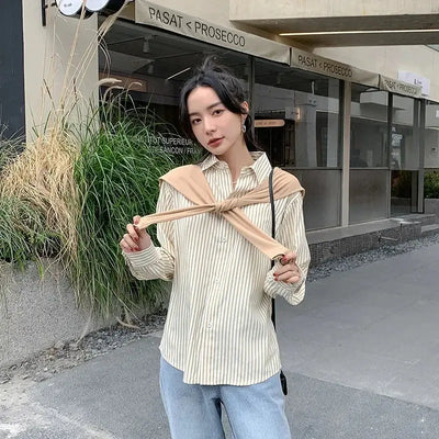 Family Matching Clothes 2024 Korea Spring Dad Mom and Baby Same Shirts for Women Fashion Clothing Children Boy Girl Plaid Blouse - Mein Shop