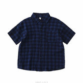 Family Matching Clothes Boy Girl Outfit Set Father and Son Shirt Shorts Suit Mother and Daughter Dress Same Girl Blouse Dress - Mein Shop