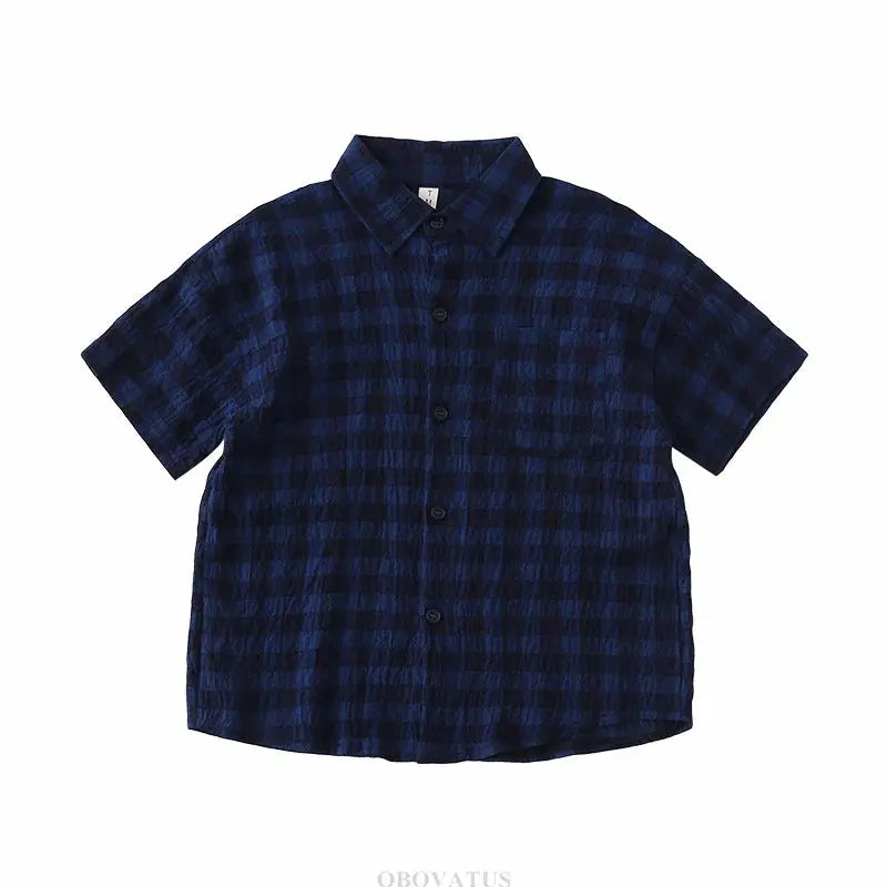 Family Matching Clothes Boy Girl Outfit Set Father and Son Shirt Shorts Suit Mother and Daughter Dress Same Girl Blouse Dress - Mein Shop