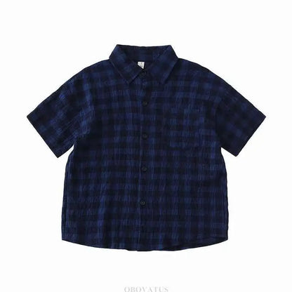 Family Matching Clothes Boy Girl Outfit Set Father and Son Shirt Shorts Suit Mother and Daughter Dress Same Girl Blouse Dress