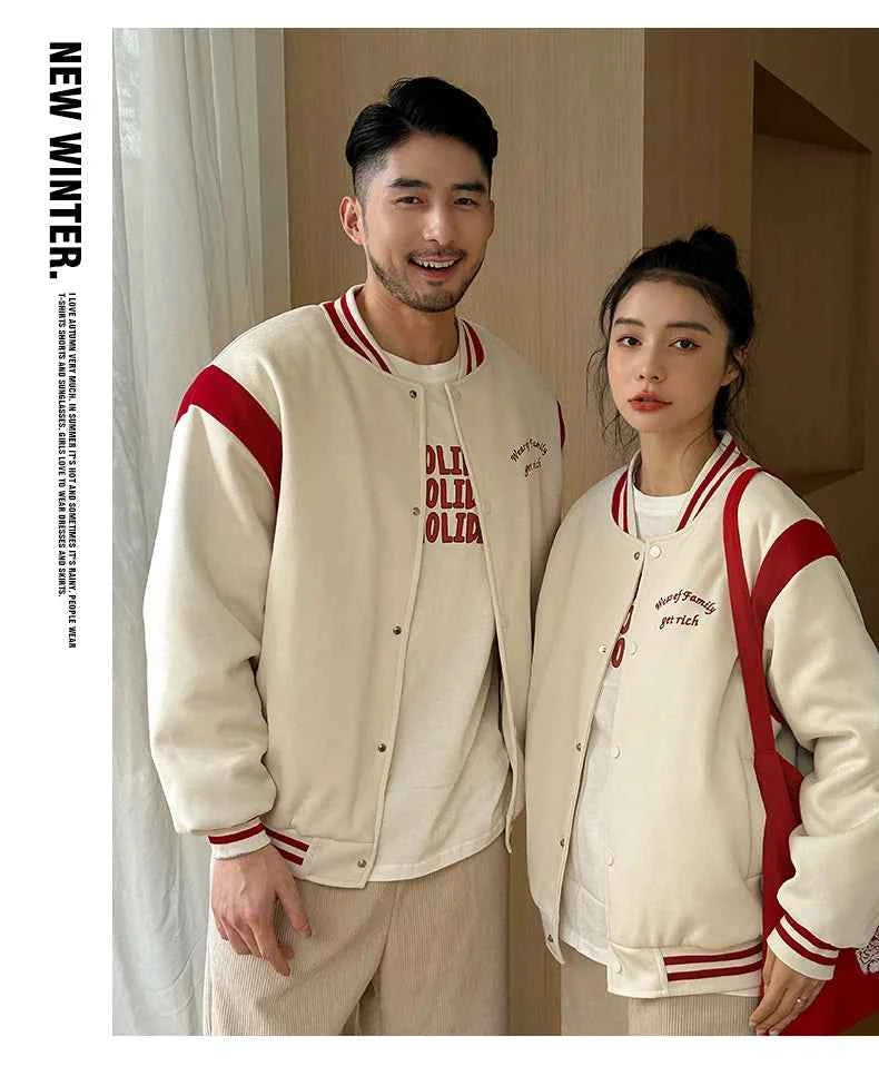 Winter Jacket for The Whole Family Warm Thick Coat Fashion Korean Father Mother and Daughter Son Children Long Sleeve Outerwear