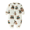 Newborn Baby Spring Winter Clothes Infant Jacket for Girls Jumpsuit for Boys Soft Flannel Bebe Romper Baby Clothes 0-18 Month - Mein Shop