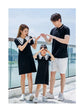 Coordinated Outfits for Family Matching Clothes Mother and Daughter Black Dress Father and Son Kid Shirt Outfits Dad Child Sets - Mein Shop