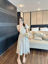 Fashion Family Matching Couple Clothes Mother and Daughter White Dress Dad and Son Baby Clothing Korean Boys Two Piece Outfits - Mein Shop