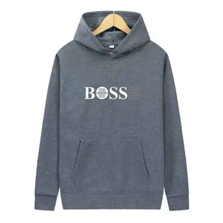 Outdoor Sports Jogging Hoodie Fashion Trends Hoodie Tops Men Casual Streetwear Pullover Spring Autumn Unisex Clothing
