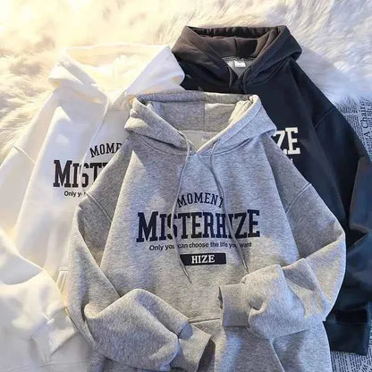 Heavyweight American Casual Retro Hoodie Men&