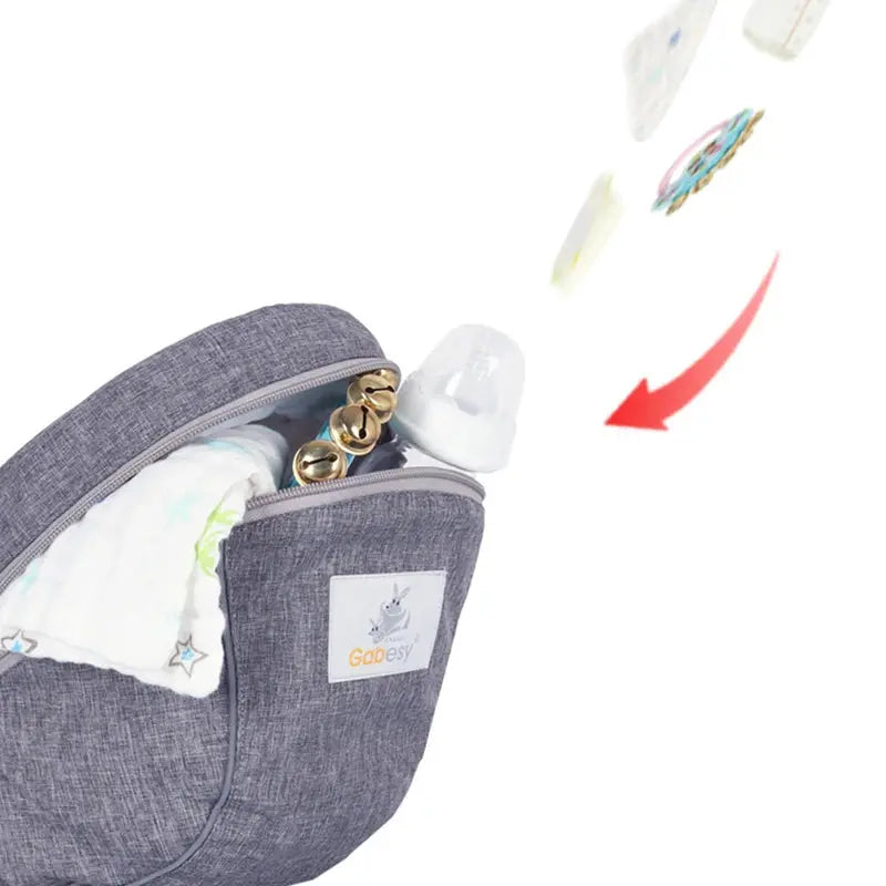 Ergonomic Baby Carrier Portable Infant Kid Hip Seat Waist Stool Sling Front Facing Kangaroo Baby Wrap Carrier For Baby Gear - Mein Shop