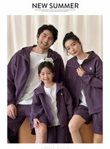 Family Matching Clothes Sets Men Women Baby Coat Shorts Suit Couples Kids Family Look Clothing Parent-Child Matching Costume - Mein Shop