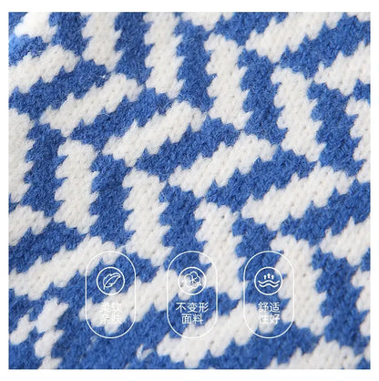 Knit Sweaters for The Whole Family Knitwear Winter Father Mother and Daughter Son Children Boy Girl Knitted Long Sleeve Pullover - Mein Shop