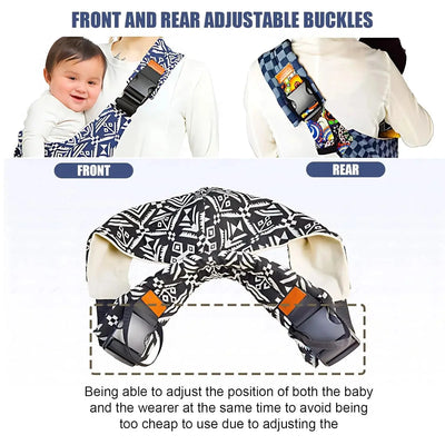 Portable Baby Carrier Wrap Toddler Accessories Multifunctional Strap Infant Bag Adjustable Shoulder Baby Carriers Sling for Kids - Mein Shop