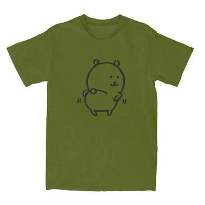 Men Women's T Shirt Joke Bear T Shirts Harajuku Summer Tees Classic Print 100% Cotton Tops Birthday Gift