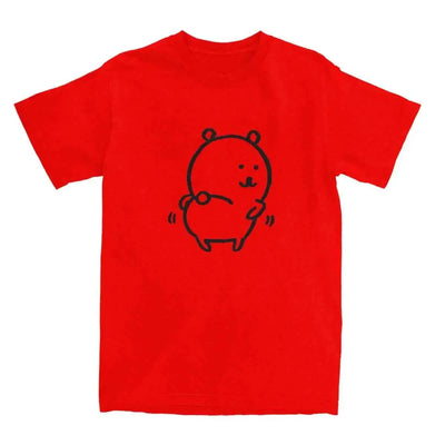 Men Women's T Shirt Joke Bear T Shirts Harajuku Summer Tees Classic Print 100% Cotton Tops Birthday Gift
