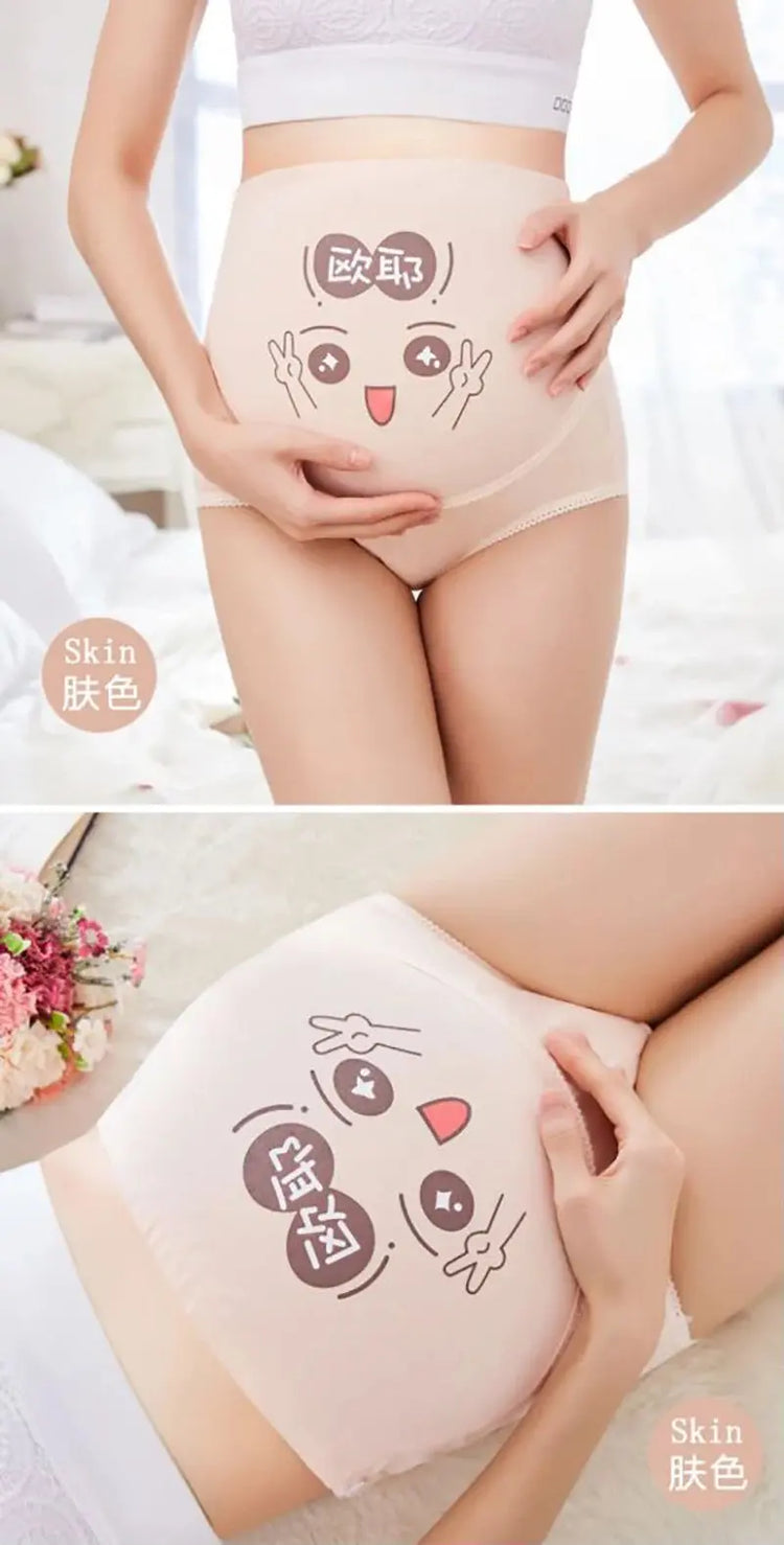 Cotton Panties For Pregnant Maternity Underwear Panty Clothes for Pregnant Women Pregnancy Brief High Waist Maternity Intimates - Mein Shop