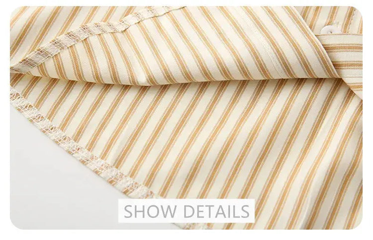 Family Matching Clothes 2024 Korea Spring Dad Mom and Baby Same Shirts for Women Fashion Clothing Children Boy Girl Plaid Blouse - Mein Shop