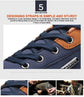 Leather Men Shoes Sneaker Trend Sports Running Breathable Men‘s Sneakers Non-slip Footwear Shoe for Male Walking Autumn