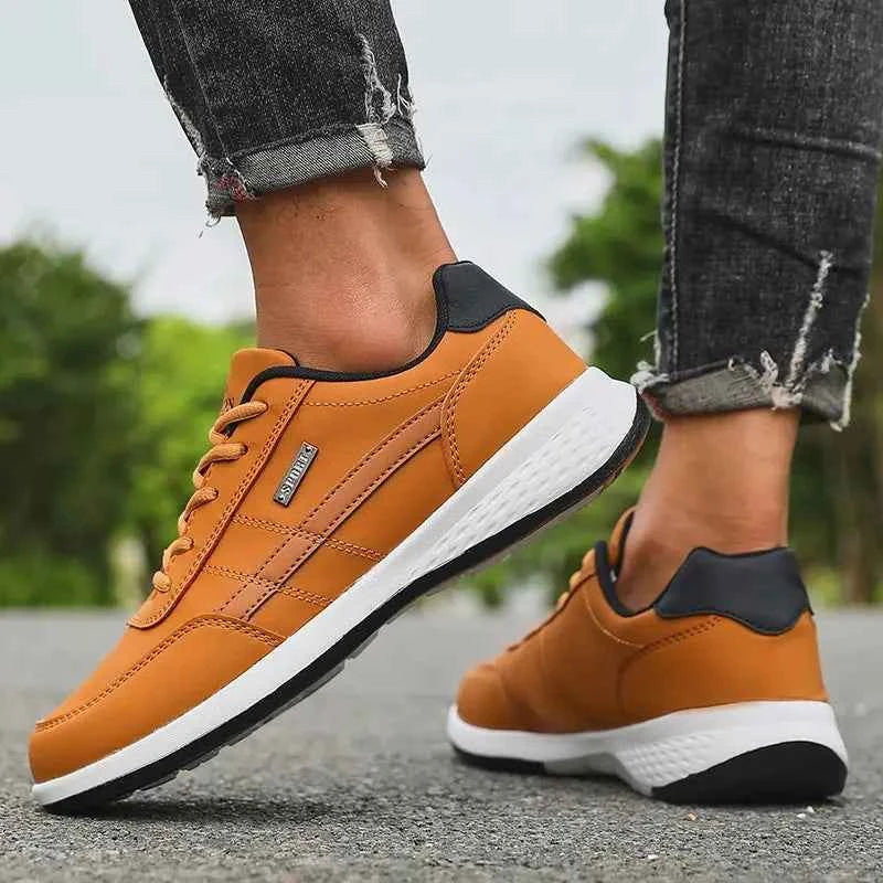 Men's Shoe Trend 2025 New Fashion Low-top Men's Casual Trendy Shoe Running Sports Sneakers Lace Up Footwear Vulcanized Masculino