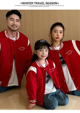 Winter Jacket for The Whole Family Warm Thick Coat Fashion Korean Father Mother and Daughter Son Children Long Sleeve Outerwear - Mein Shop