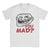 Men's Troll Face Meme T-Shirt Funny Humor Cotton Tee Short Sleeve Crew Neck Birthday Gift