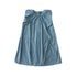 Family Matching Clothes for Brother Sister Mom Daughter Blue Dress Dad Son Clothing Korean Children Two Piece Set Couples Outfit