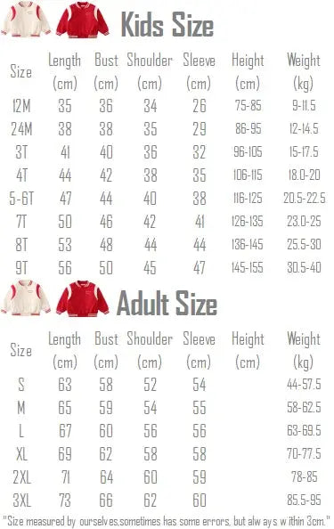 Winter Jacket for The Whole Family Warm Thick Coat Fashion Korean Father Mother and Daughter Son Children Long Sleeve Outerwear - Mein Shop