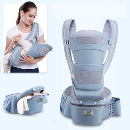 Newborn Ergonomic Baby Carrier Backpack Infant Baby Hipseat Carrier Front Facing Ergonomic Kangaroo Baby Wrap Sling Travel - Mein Shop