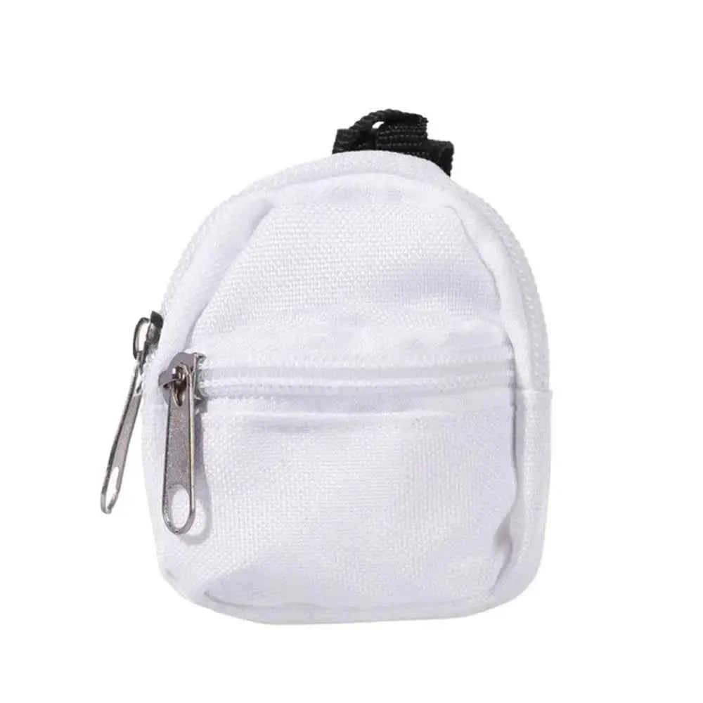 Gifts Dolls Accessories 1/6 BJD Rucksack With Zipper Kids Gifts BJD Doll Schoolbag Doll Backpack Doll Bag Miniature Doll Bag