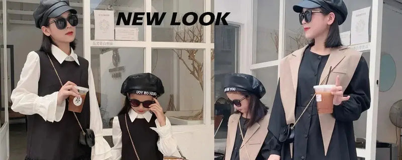 Family Thick Mother Children Suit Warm Winter Korean Fashion Women Daughter Son Matching Coat Baby Clothes  Zipper Sets Jacket - Mein Shop