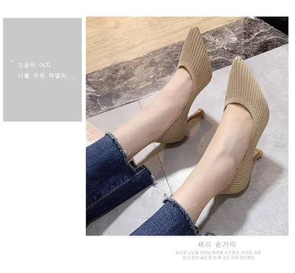 Comemore Comfortable Stilettos Dress Women&