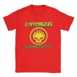 Men's T-Shirts The Offspring Novelty Pure Cotton Tee Shirt Short Sleeve T Shirts Crewneck Clothing Printing