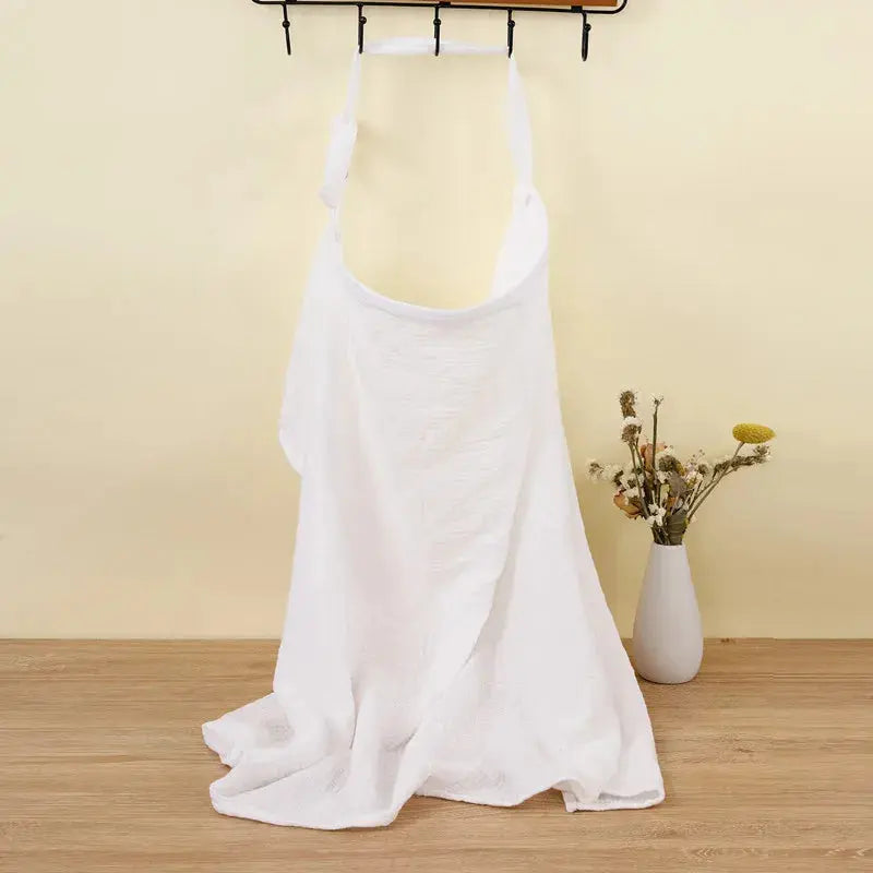 Breathable Baby Nursing Cover Maternity Breastfeeding Cover Cotton Muslin Baby Feeding Blanket Privacy Apron Stroller Blankets - Mein Shop