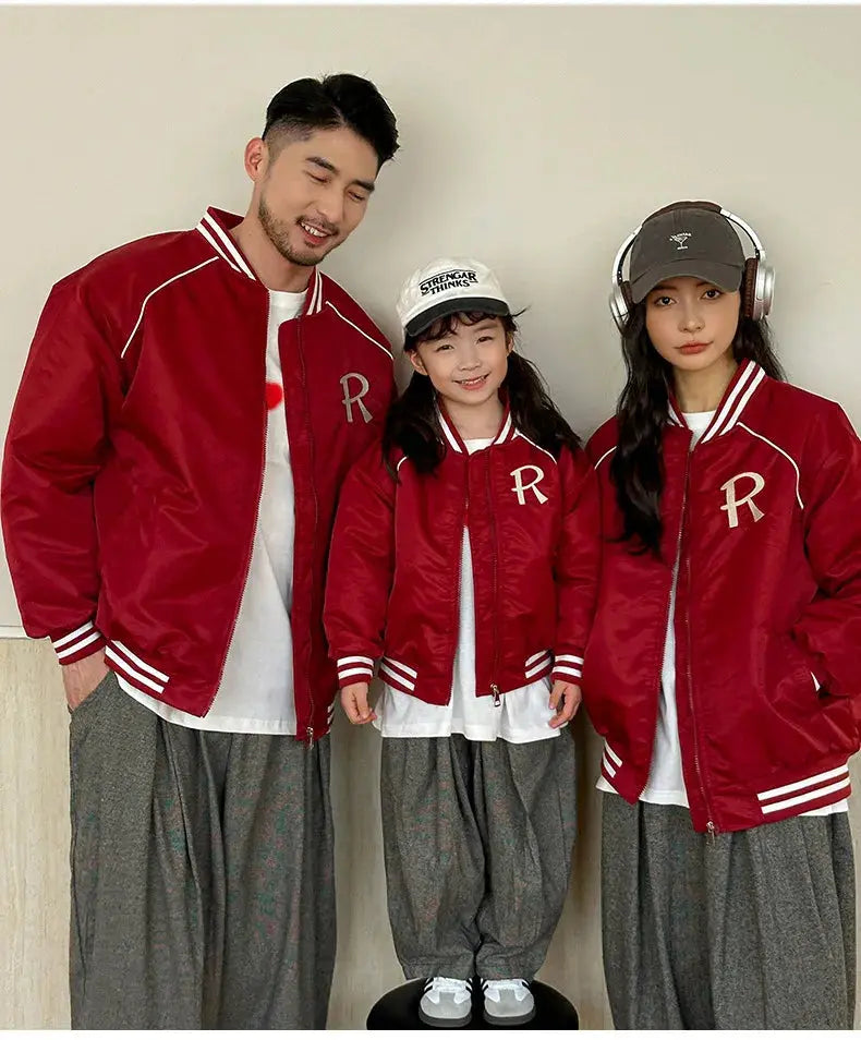 Winter Family Warm Coat Fashion Parent-child Matching Clothes Mom Dad Baby Clothing Korean Father Mother Son Daughter Thick Coat - Mein Shop