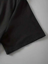 Women T Shirt Cartoon NEW YORK Letter Print Crew Neck Loose Top Tee Black T-shirt Female 90s Girls Graphic