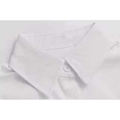 Women'S Shirt Elegant Evening Gown Women'S Plus-Size Lapel Button-Down Long-Sleeved Top Summer Fashion Hawaiian Vacation Shirt - Mein Shop