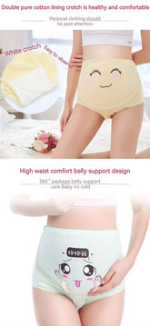 Cotton Panties For Pregnant Maternity Underwear Panty Clothes for Pregnant Women Pregnancy Brief High Waist Maternity Intimates - Mein Shop