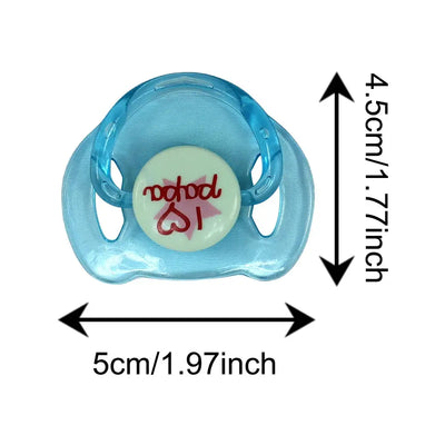 Lovely Reborn Doll Accessories Magnetic Pacifier&Feeding Bottles Reborn Baby Doll Supplies Dummy For New Reborn Baby Doll Toys - Mein Shop