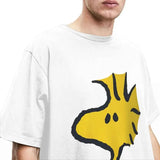 Men Women T Shirt Woodstock Cartoon T-Shirts Trendy Cool Summer Tees Funny Custom Logo 100 Cotton Clothing Gift Idea