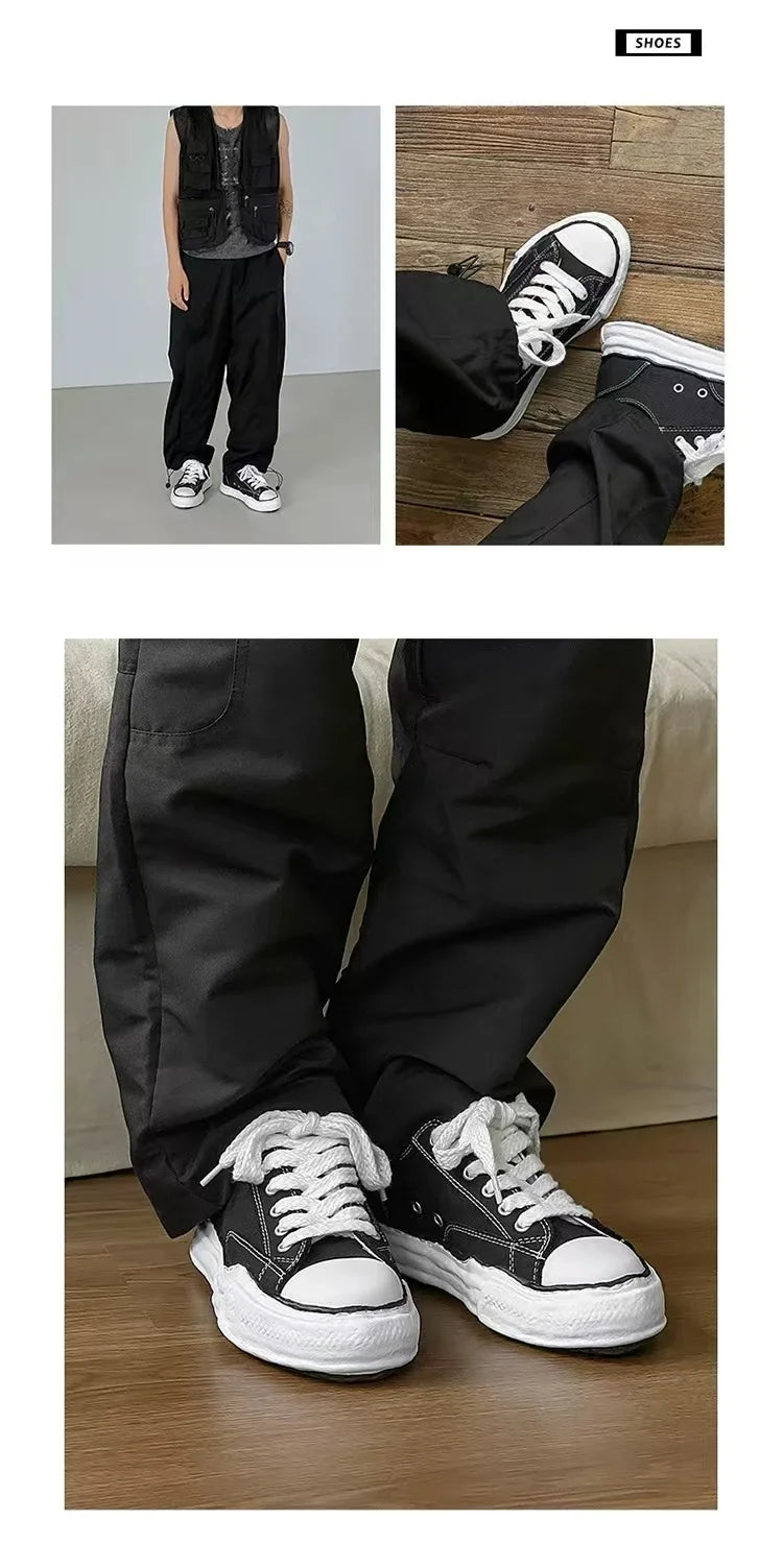 New skate shoes spring and summer trends Vintage sneakers, versatile--3327, wearable, casual shoes, couple booster dad shoes