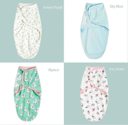 INSULAR New Summer Thick Swaddle 100% Cotton Newborn Infant Bags Wrapping Baby Sleep Sack Diaper Cocoon For Newborns Bags 1pc