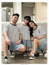Family Vacation 2025 Summer Tshirt Shorts Clothing Set Family Matching Outfit Holiday Party Clothes Wear Couple Child Costume - Mein Shop