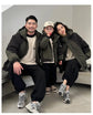 Family Matching Warm Clothes Winter Daughter Mother Thick Padded Coat Son Father Quilted Jacket Parents and Children Clothing - Mein Shop