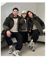 Family Matching Warm Clothes Winter Daughter Mother Thick Padded Coat Son Father Quilted Jacket Parents and Children Clothing - Mein Shop