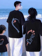2025 new style parent-child outfits, summer T-shirts for a family of three or four, family sets, short-sleeved T-shirt tops - Mein Shop
