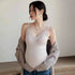 Neue Mode Schwangere Damen Weste Warmes Top für Herbst und Winter, kein BH nötig, Stilltop für werdende Mütter