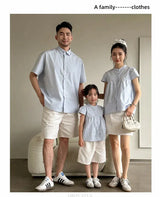Family Look Matching Clothes Set Matching Family Outfits Family Matching Clothes Mother And Daughter Dress Father Son Clothing - Mein Shop