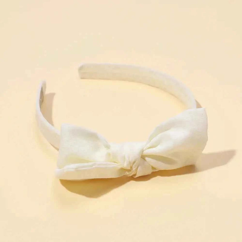 Baby Accessories For Newborn Toddler Kids Baby Girl Boy Hairband Cotton Hair Hoop Exquisite Printed Large Bow Hair Accessories
