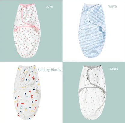 INSULAR New Summer Thick Swaddle 100% Cotton Newborn Infant Bags Wrapping Baby Sleep Sack Diaper Cocoon For Newborns Bags 1pc - Mein Shop